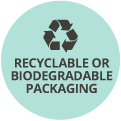 Wellbeing Island - Recyclable or Biodegradable Packaging