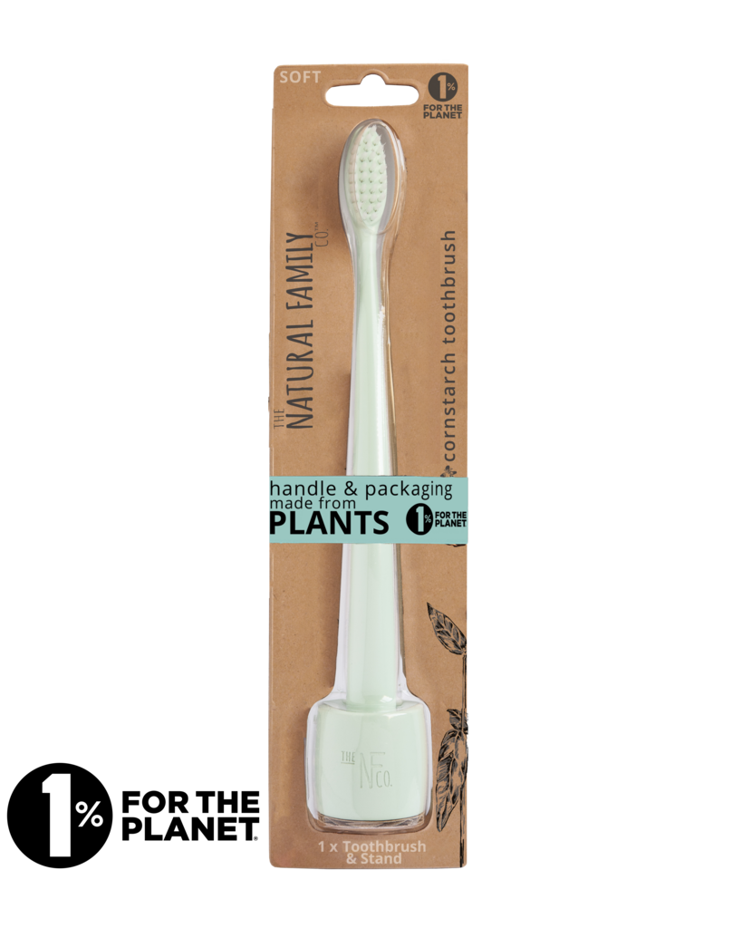 Toothbrush & Stand - Rivermint - WellbeingIsland - US