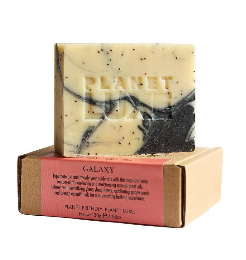 Planet Luxe Galaxy Artisan Crafted Soap 130g - WellbeingIsland - US
