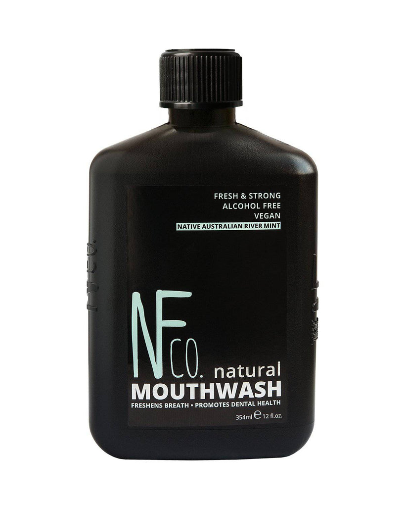NFco Natural Mouthwash - Alcohol & Fluoride Free 354mL - WellbeingIsland - US