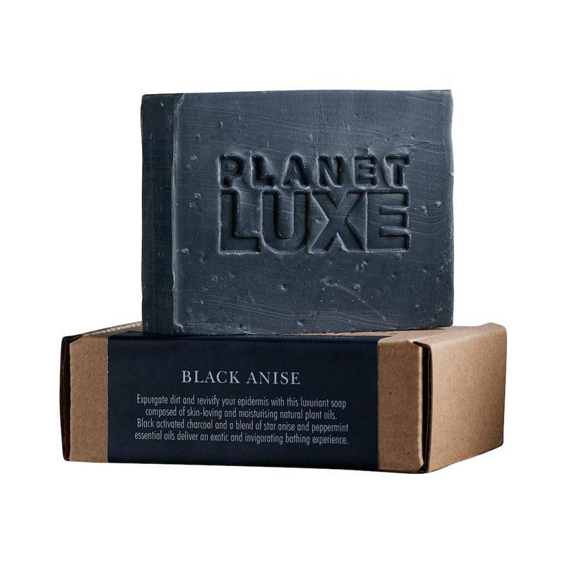 Planet Luxe Black Anise Artisan Crafted Soap 130g - WellbeingIsland - US